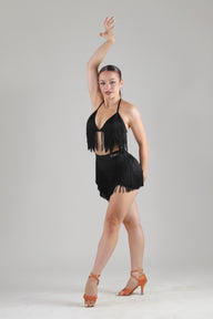 NERIA – Top da Ballo Latino con Frange