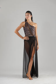 LEONA – Completo da Ballo Latino Body e Pantagonna