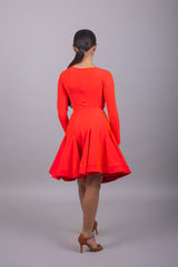 B2B - Divisa Regolamentare Latino Americano Donna – TELINI in Lycra Premium a Manica Lunga