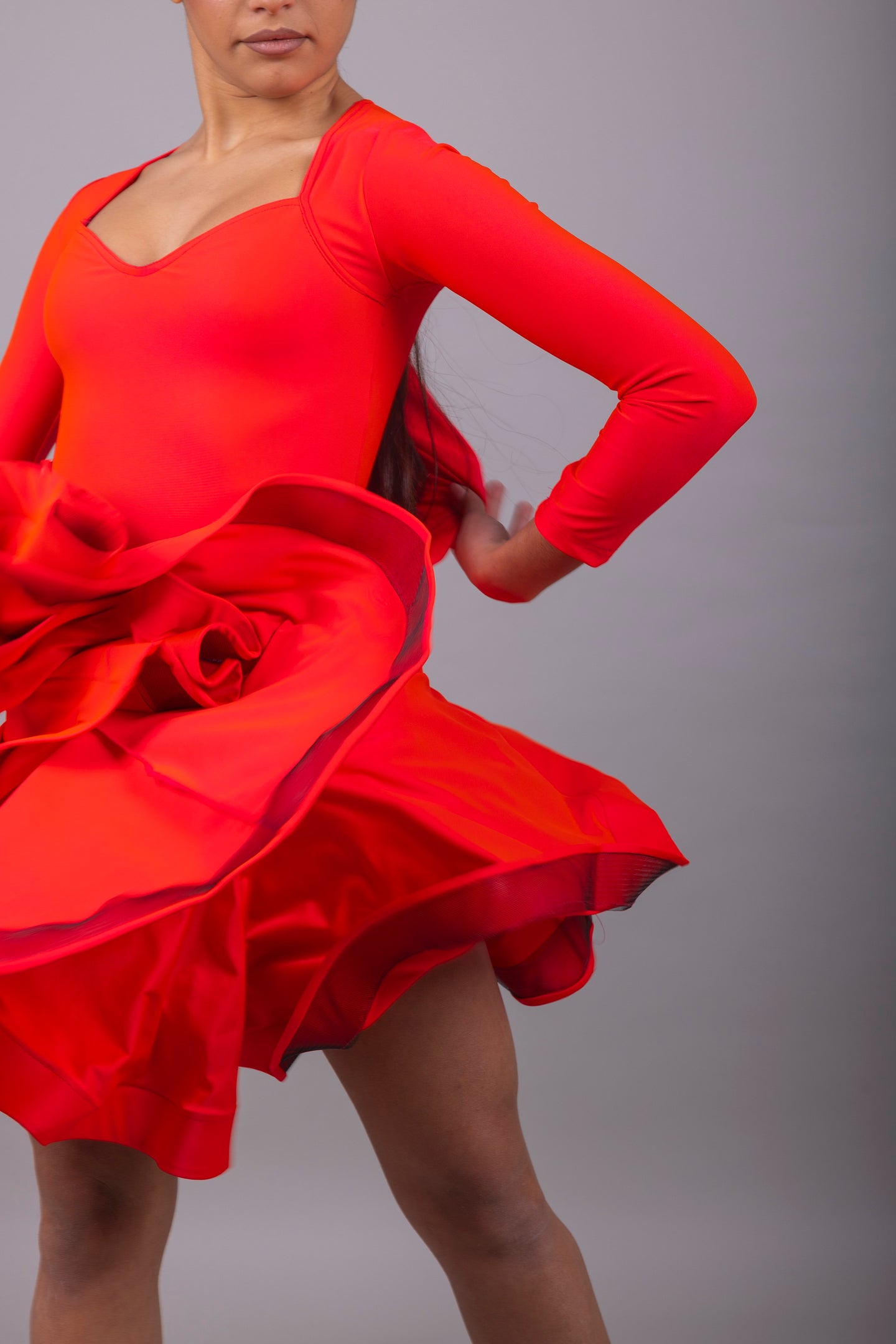 Divisa Regolamentare Latino Americano Donna – TELINI in Lycra Premium a Manica Lunga