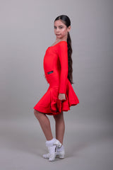 B2B - Divisa Regolamentare Latino Americano Donna – TELINI in Lycra Premium a Manica Lunga