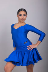 B2B - Divisa Regolamentare Latino Americano Donna – BASCHINI in Lycra Premium a Manica Lunga