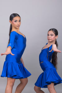 B2B - Divisa Regolamentare Latino Americano Donna – BASCHINI in Lycra Premium a Manica Lunga