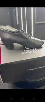 Scarpa da Ballo Uomo Prestige black 3 cm - Scarpa in pelle Made in Italy