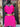 Abito Oro/Fucsia