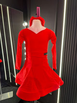 Divisa Regolamentare Latino Americano Donna – Lycra Premium a Manica Lunga | scollo a V