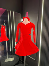 Divisa Regolamentare Latino Americano Donna – Lycra Premium a Manica Lunga | scollo a V