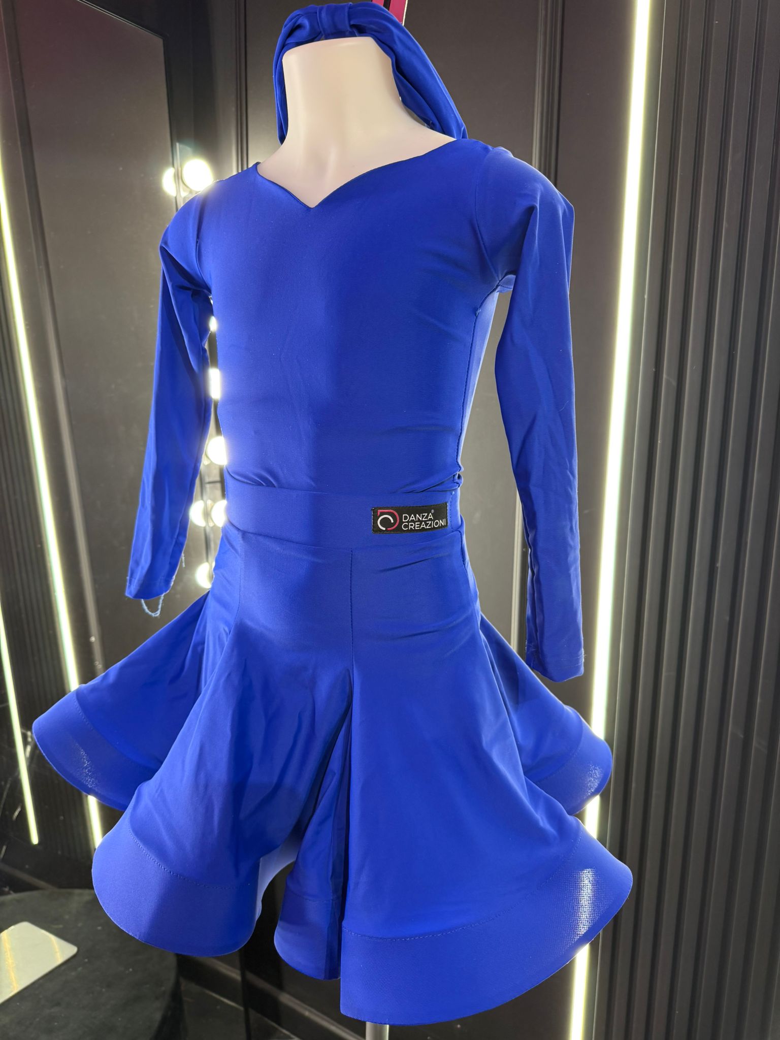 Divisa Regolamentare Latino Americano Donna – Lycra Premium a Manica Lunga | scollo a V