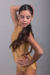 Airam – Body Latino americano Girocollo con Schiena a Goccia