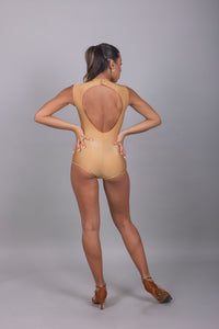 Airam – Body Latino americano Girocollo con Schiena a Goccia