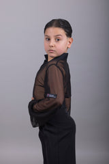 Camicia Latino americano Uomo Gara Mesh Elegance
