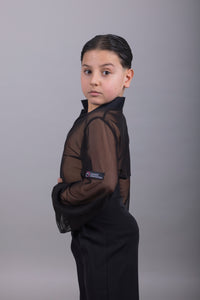 Camicia Latino americano Uomo Gara Mesh Elegance