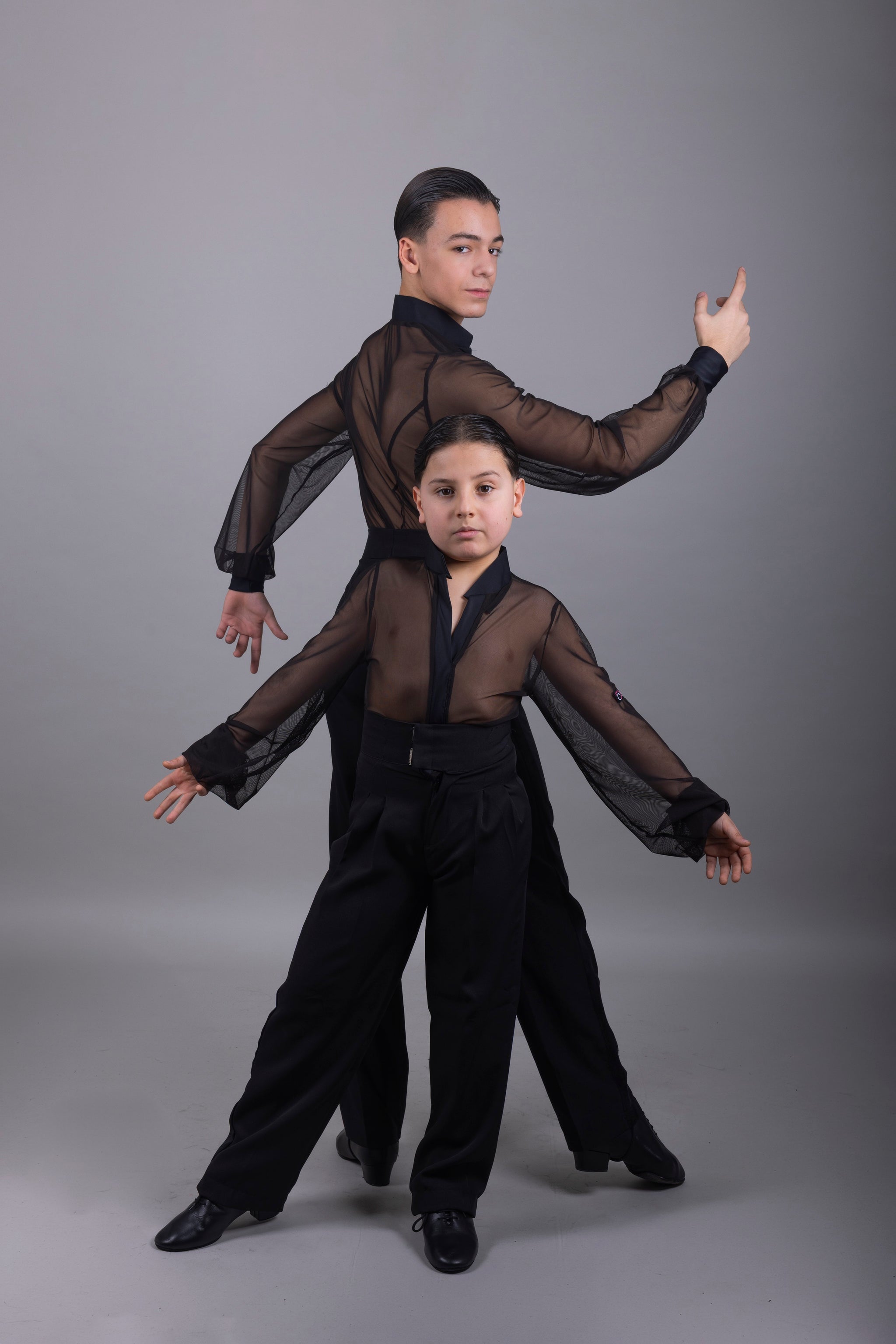 Camicia Latino americano Uomo Gara Mesh Elegance