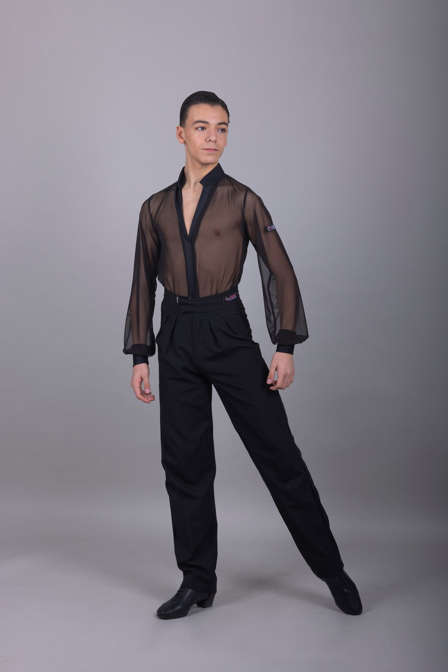 Camicia Latino americano Uomo Gara Mesh Elegance