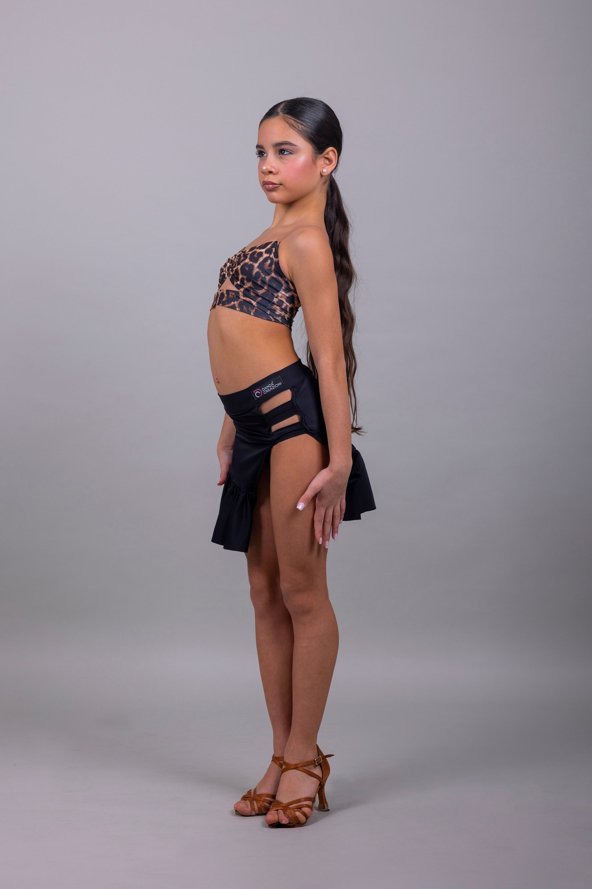 Gonna Latino americano PASQUINA con Slip Interno