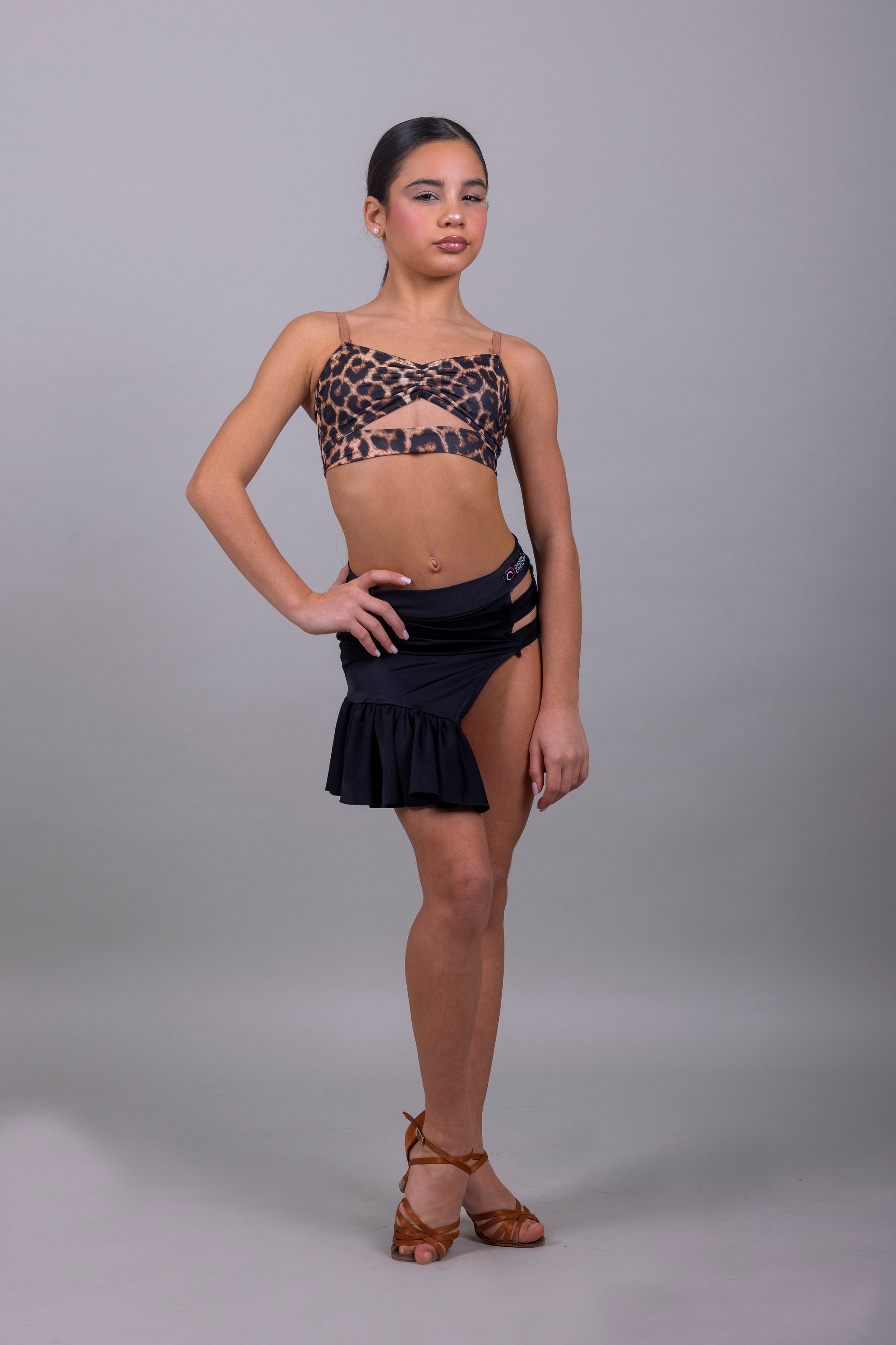 Gonna Latino americano PASQUINA con Slip Interno