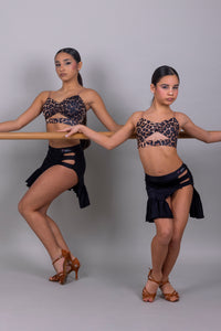 Gonna Latino americano PASQUINA con Slip Interno