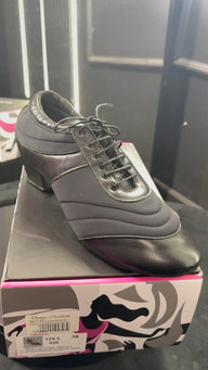 Scarpa da Ballo Uomo in Pelle e Neoprene NeoFlex 3 cm | Made in Italy | Latino, Salsa e Bachata