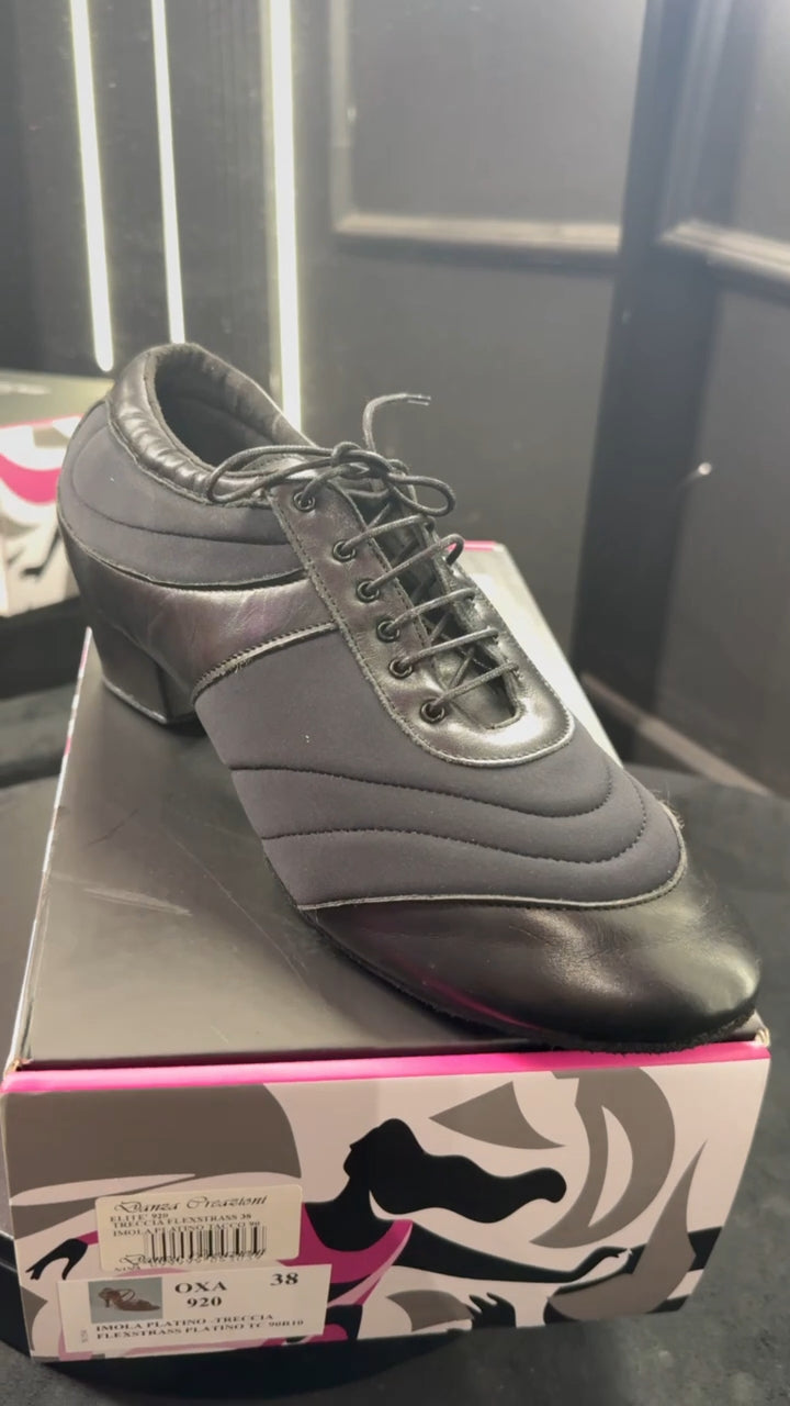 Scarpa da Ballo Uomo in Pelle e Neoprene NeoFlex 3 cm | Made in Italy | Latino, Salsa e Bachata