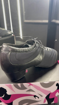 Scarpa da Ballo Uomo in Pelle e Neoprene NeoFlex 3 cm | Made in Italy | Latino, Salsa e Bachata