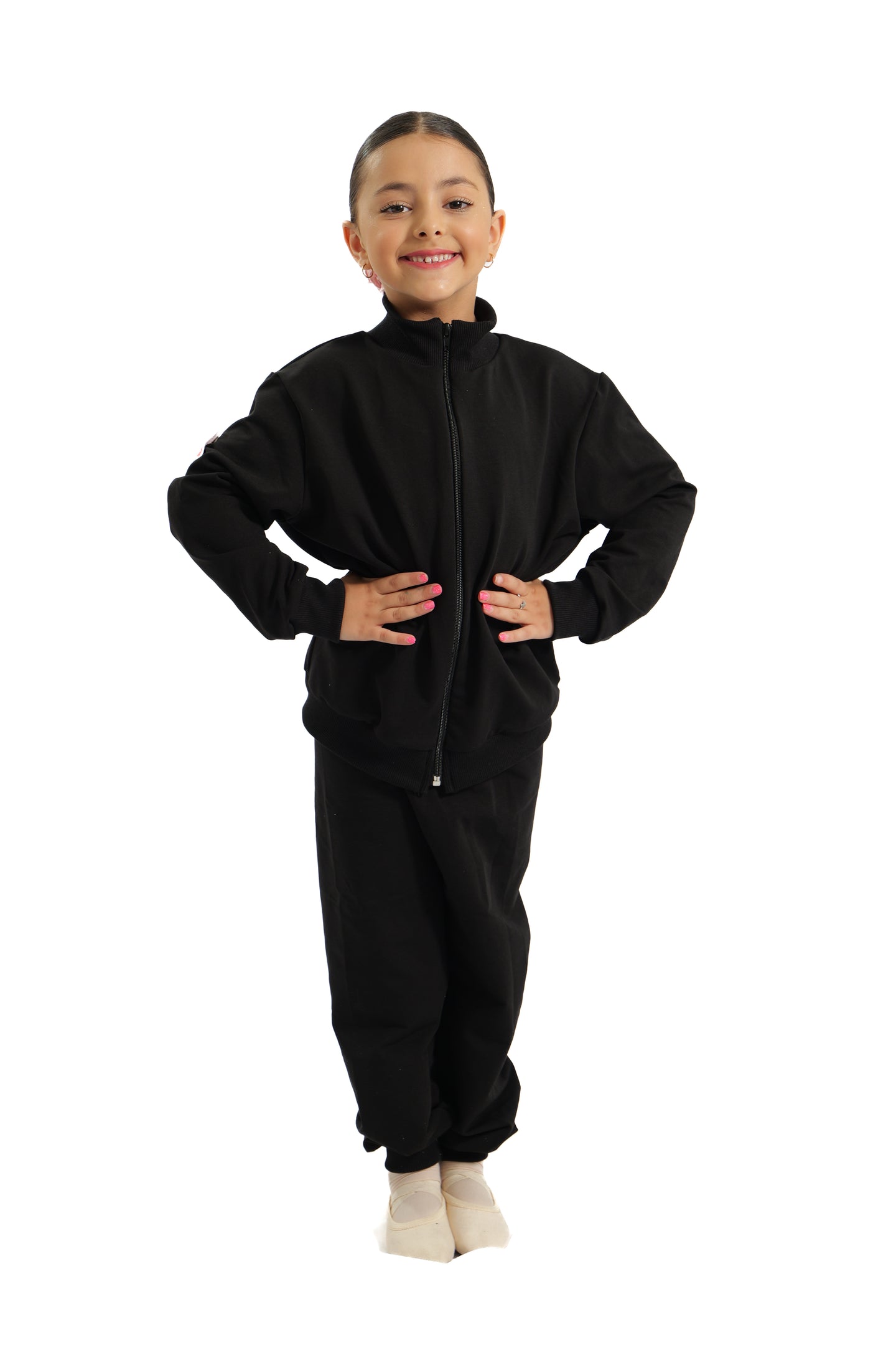 Tuta in Cotone Premium – Felpa con Zip e Pantalone